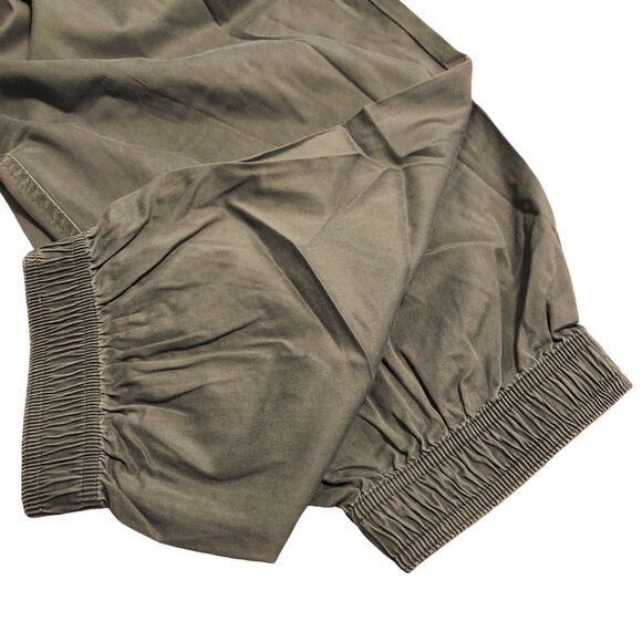 NEW Knox Rose Jogger Pants Joggers Womens Plus Size 1X Dusty Olive Elastic Waist - Picture 5 of 9